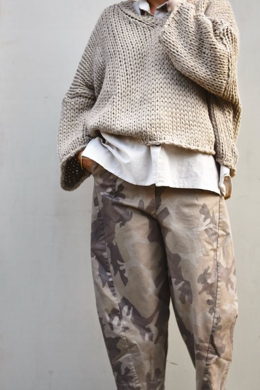 Beige Camo - Beryl Bukse
