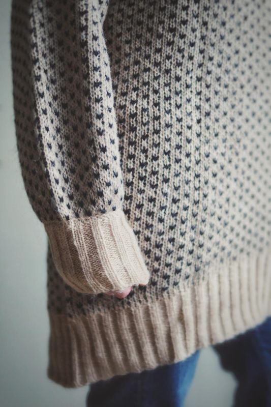 Beige - Ada Strikkegenser