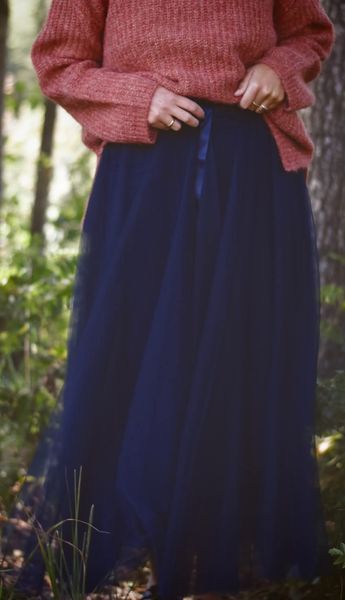 Hovedbilde Marineblå - Tulle Tyllskjørt