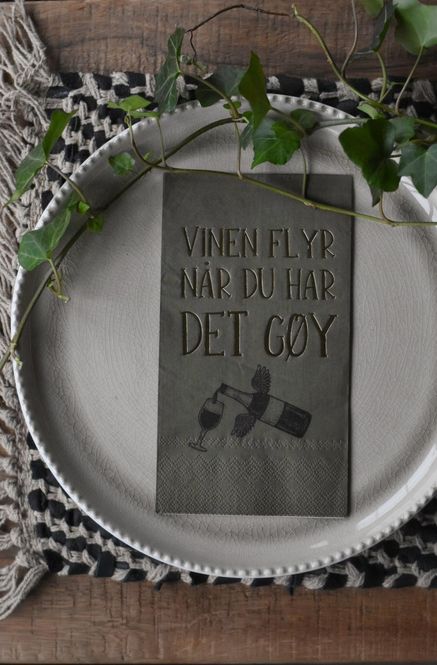 Hovedbilde Vinen flyr når du har det gøy ...