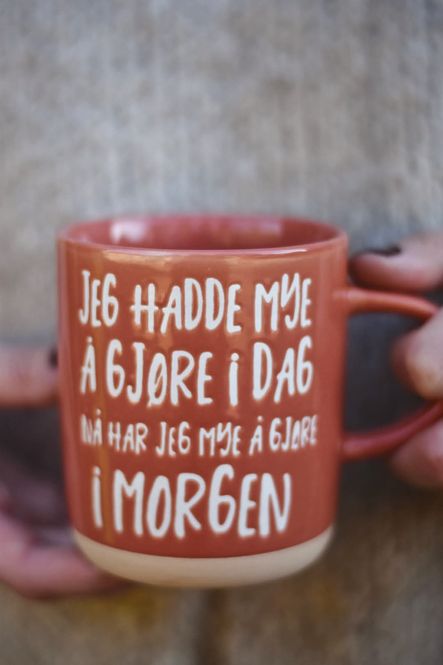 Hovedbilde «Jeg hadde mye å gjøre i dag» ...