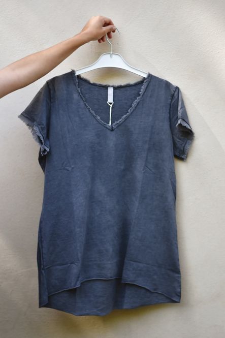 Hovedbilde Dark Grey - Classic V-hals ...