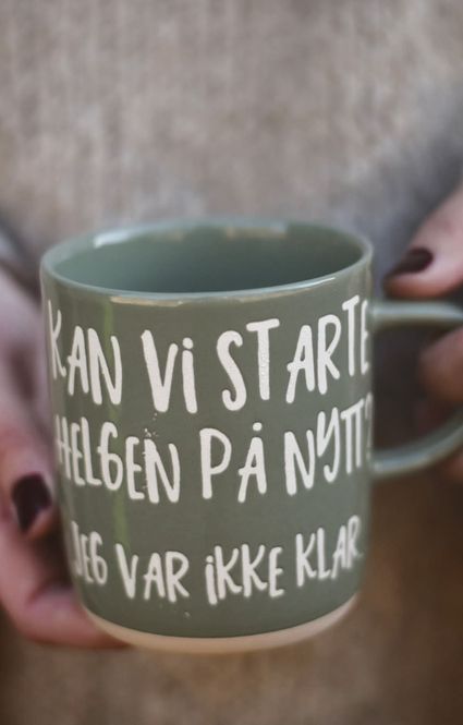 Hovedbilde «Kan vi starte helgen på ...