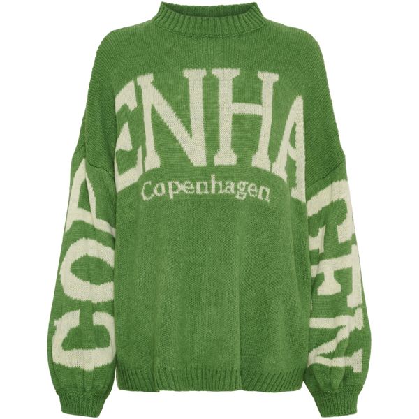 Hovedbilde Grønn - Aria Strikkegenser