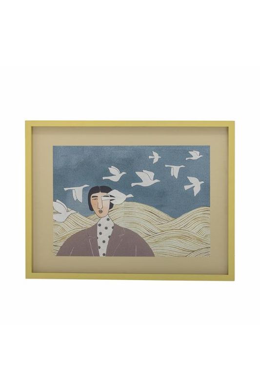 Flyvielle - illustrasjon m. Ramme 
