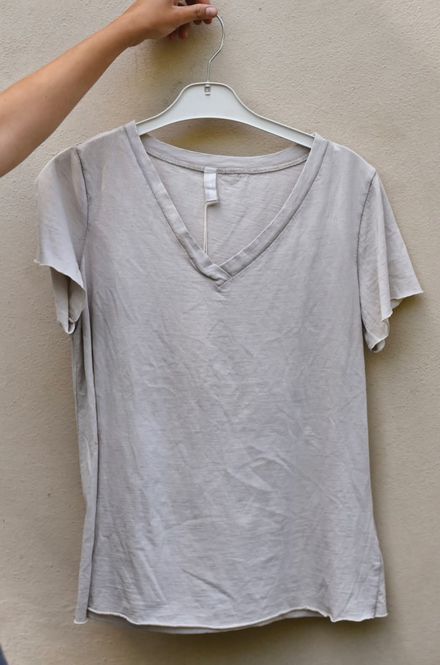 Hovedbilde Beige - Classic V T-skjorte