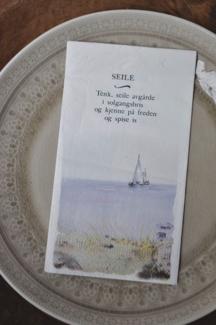 Hovedbilde Seile - Buffet Serviett