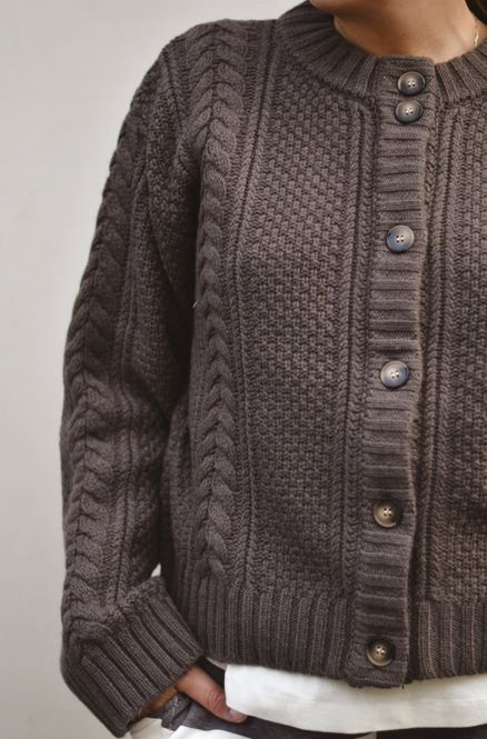 Hovedbilde Brown - Heather ls knit ...