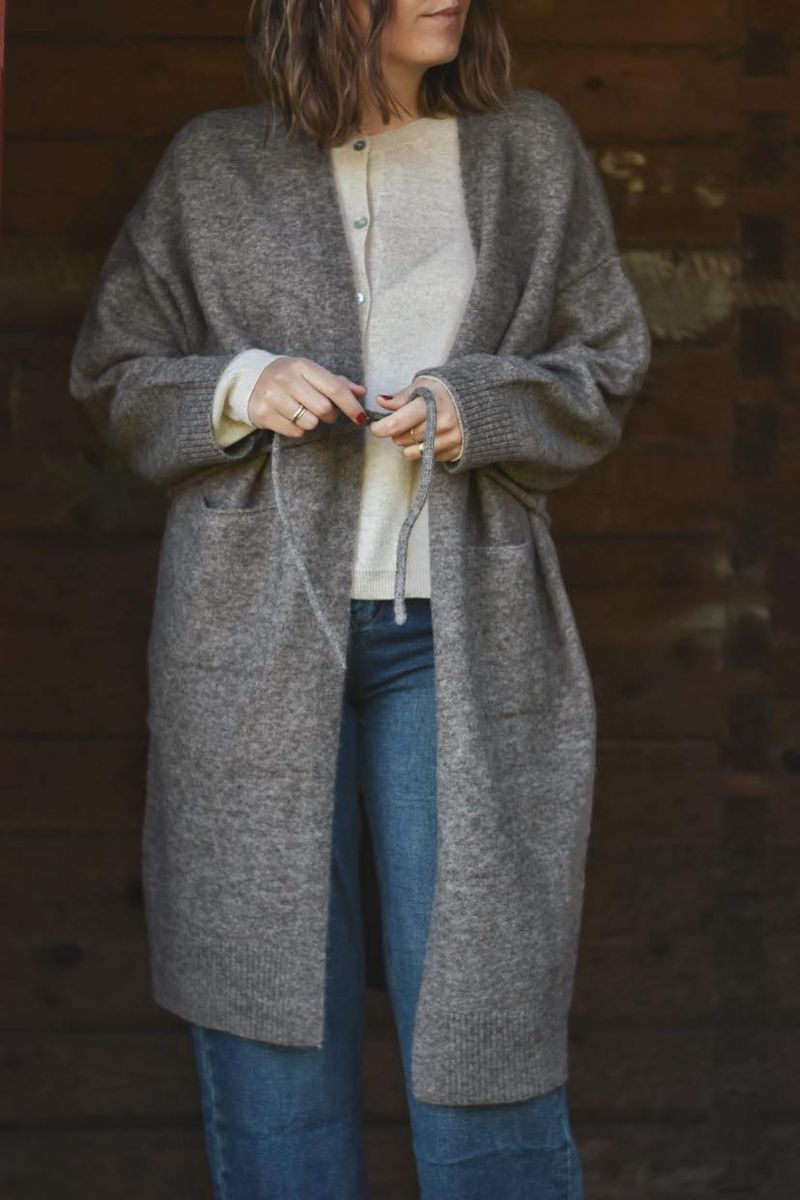 Valnøtt - Holly Cardigan