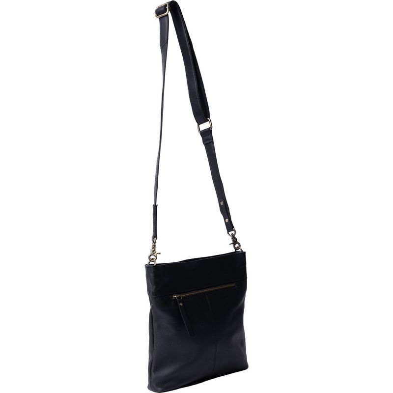 Black - Olea Small Crossover Skinnveske