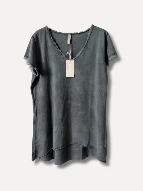 Hovedbilde Dark Grey - Classic V-hals ...