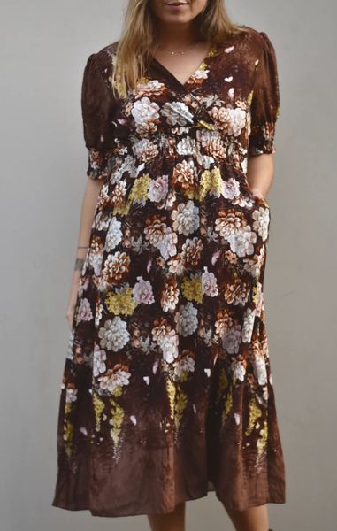 Hovedbilde Brun - Lydia Viskosekjole