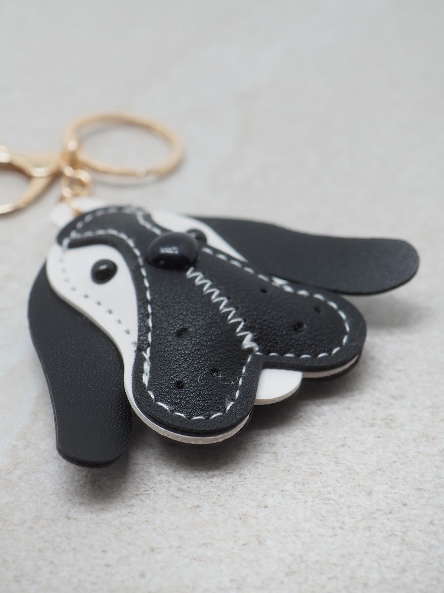 Sort - Hund Veskepynt