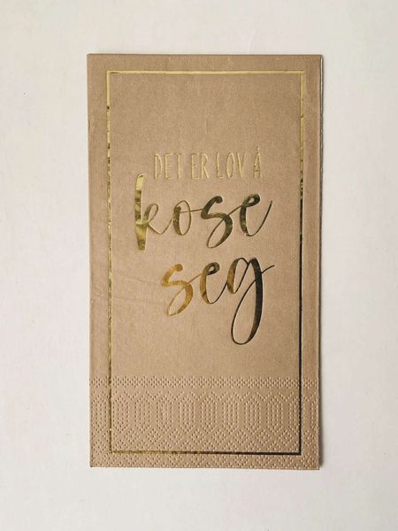 Hovedbilde Kose seg - Buffet Serviett