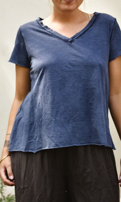 Hovedbilde Washed Navy - Classic V ...