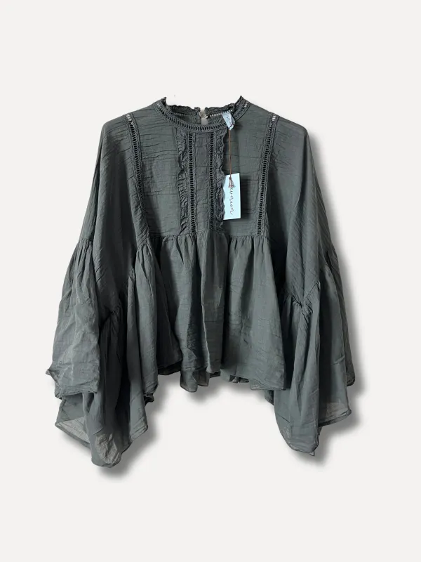 Dark Grey - Nomad Bluse