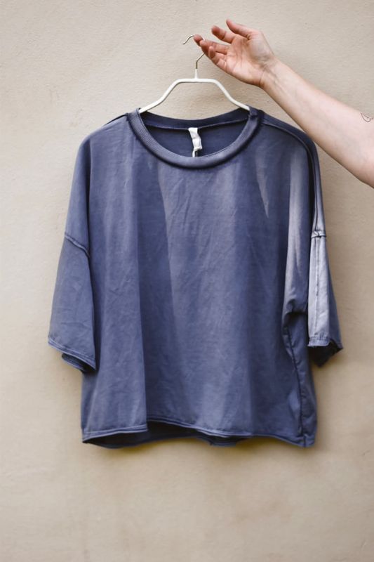 Navy - Surf T-skjorte