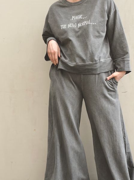 Hovedbilde Washed Grey - Fringed Bukse