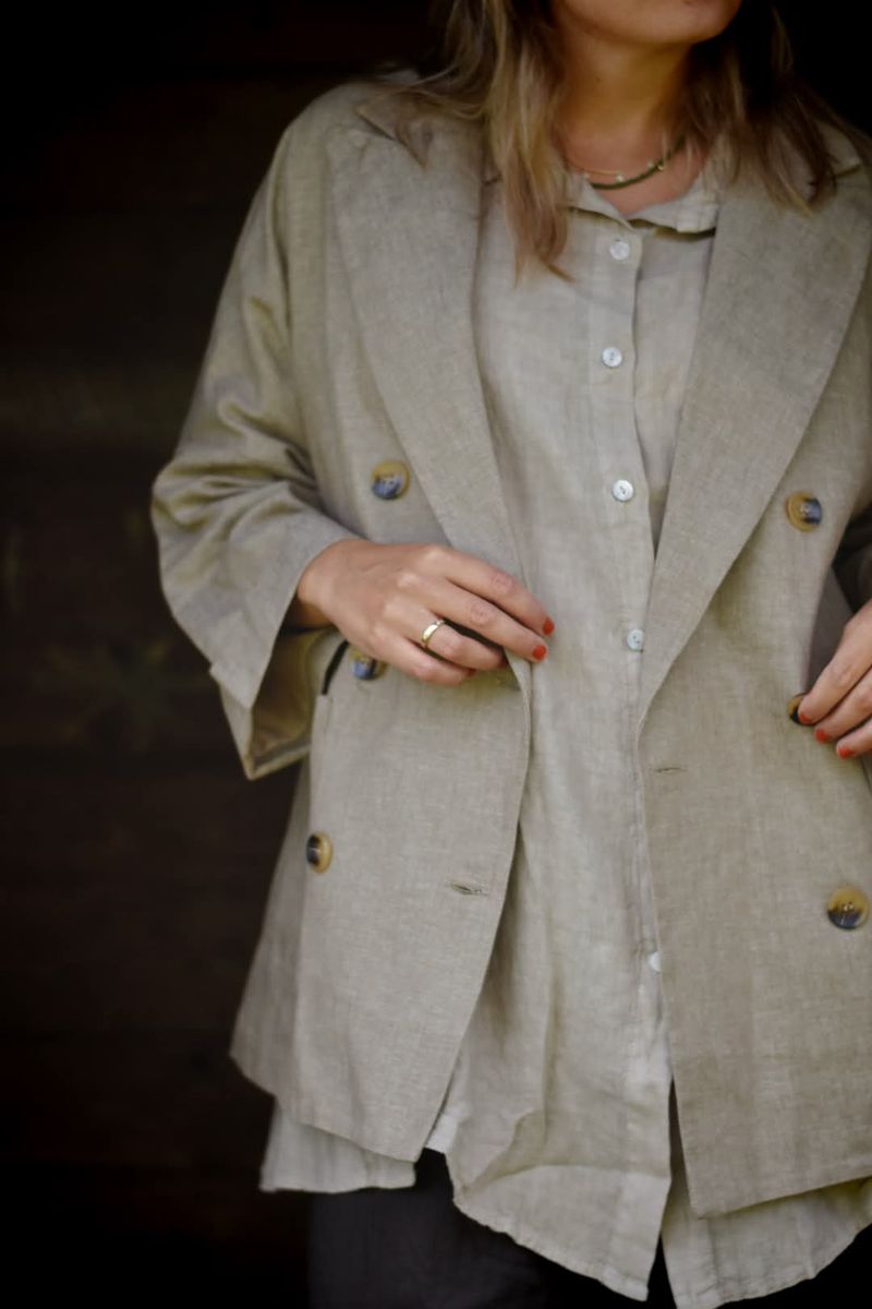 Mørk Sand - Nanna Blazer