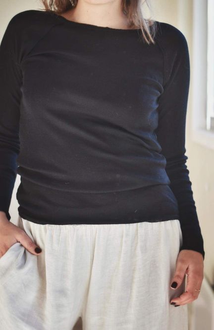 Hovedbilde Sort - Marie Merino Genser