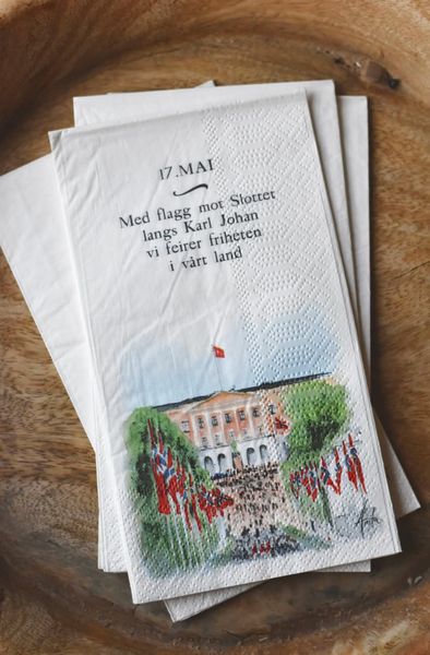 Hovedbilde 17 mai - Buffet Serviett