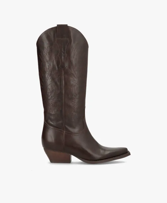 Tobacco - Frankie Western Boots