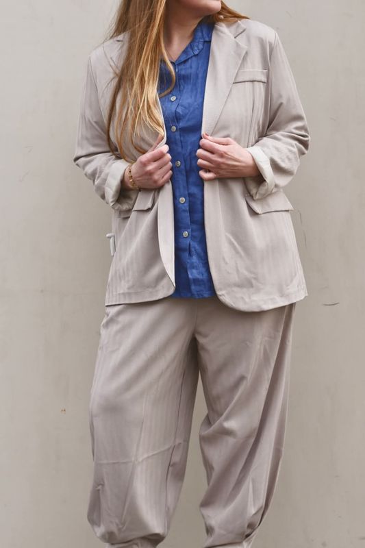 Dark Beige - Majken Blazer