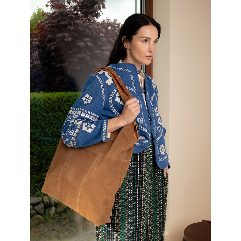 Walnut - Semsket Lyra Veske