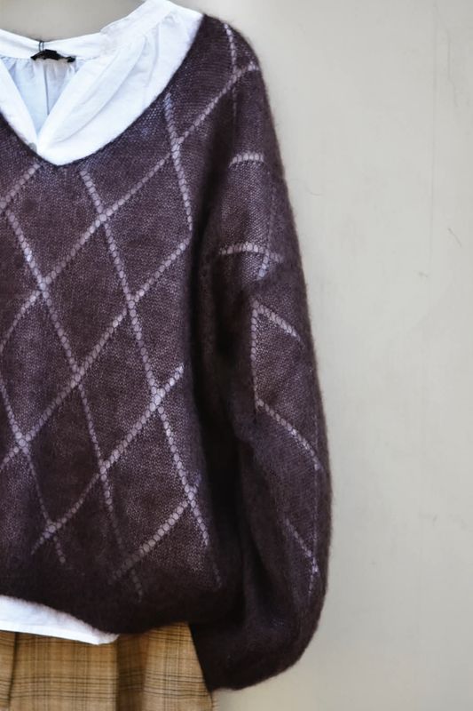 Coffee - Bjoerk Mohair Genser
