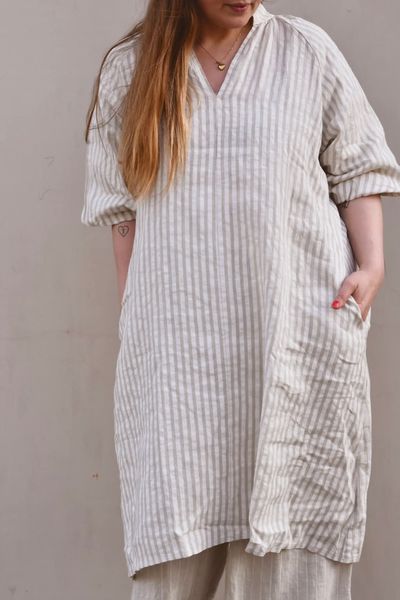 Hovedbilde Hvit/beige - Holly Lin Kjole