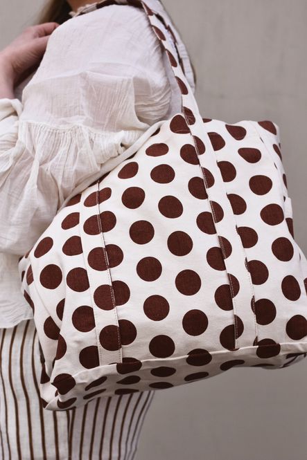 Hovedbilde Brun - Nella Canvas Veske