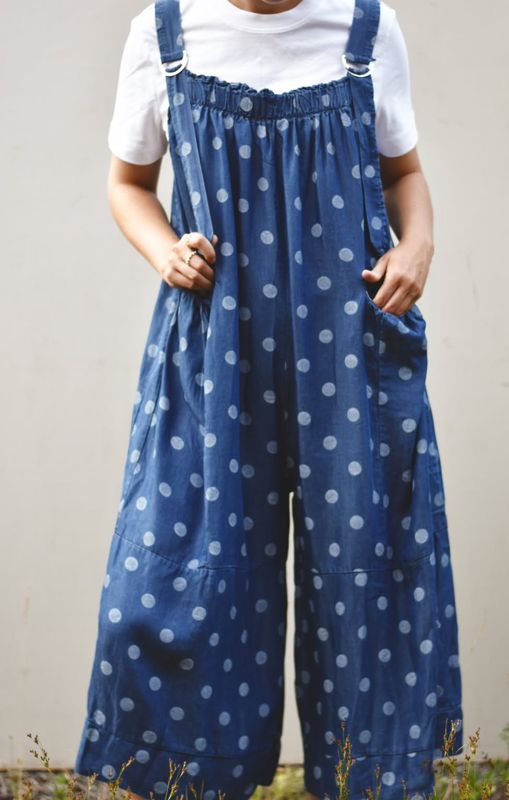 Denim - Dot Jumpsuit