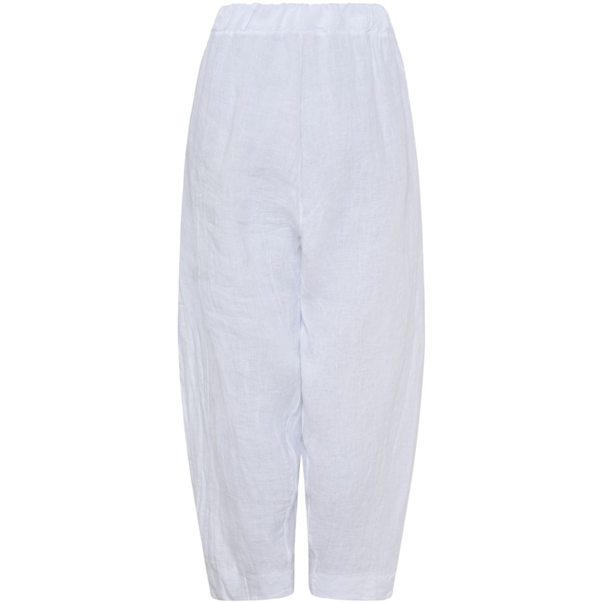 Hvit - Evra lin Bukse