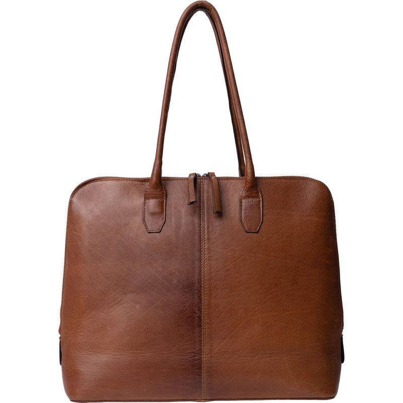 Walnut - Silje Big Skinnveske