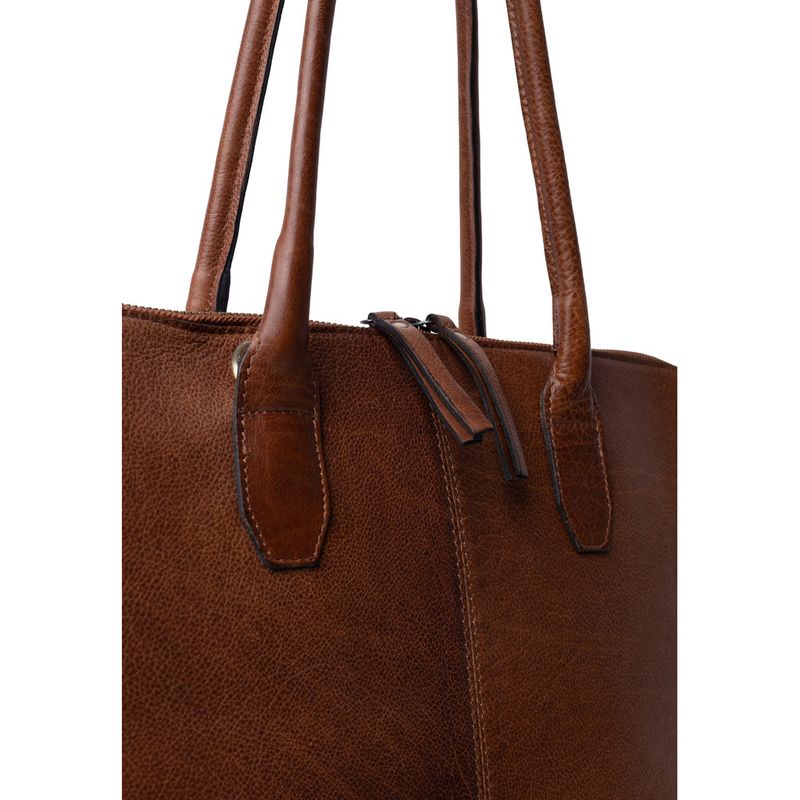 Walnut - Silje Big Skinnveske