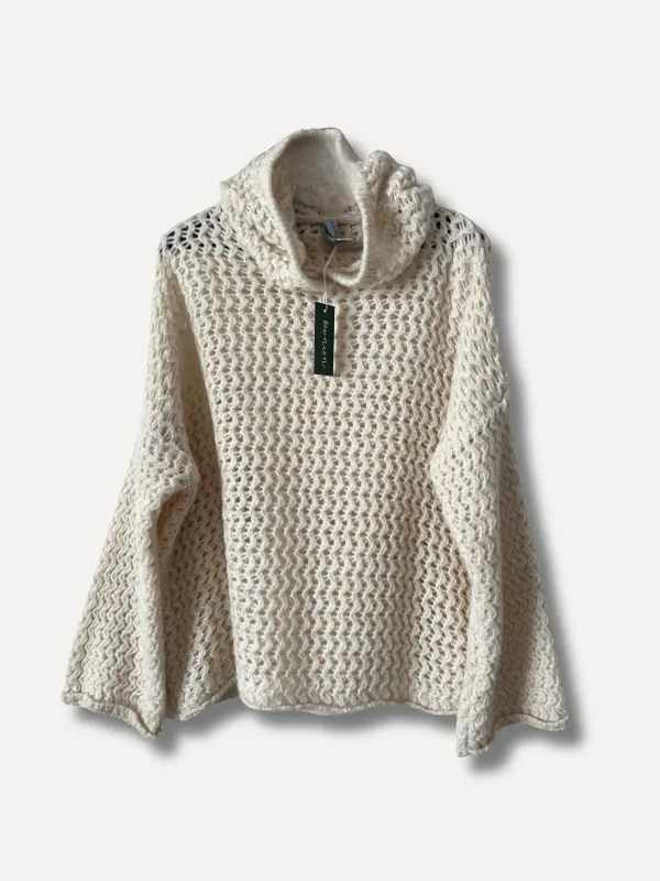 Offwhite - Gabby Strikket Hettegenser