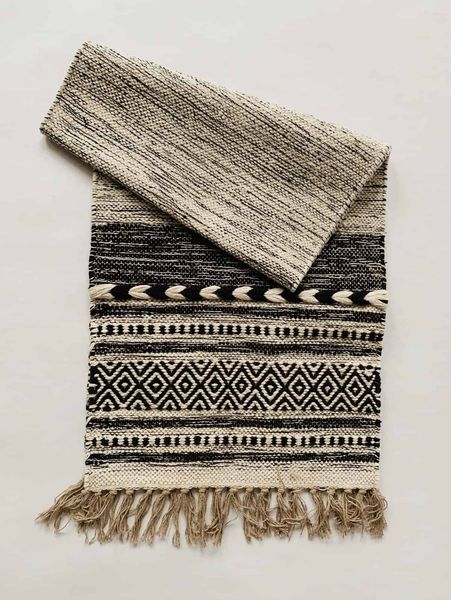 Hovedbilde Sort - Løper i bomull