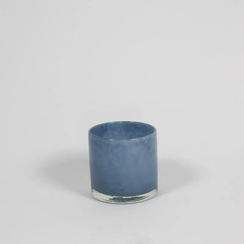 Blå - Nilla Lysglass 10 cm 