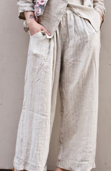 Hovedbilde Beige/hvit - Lee Lin Bukse