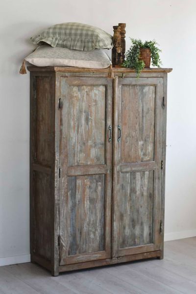 Hovedbilde Lys grønn Vintage Skap