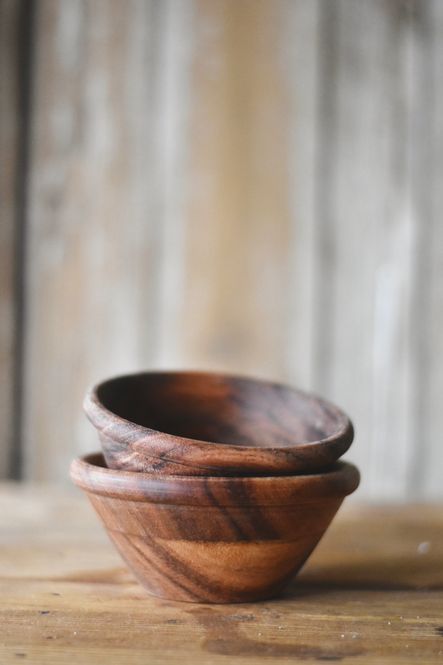 Hovedbilde Skål i akasie 11x5 cm