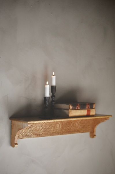 Hovedbilde Hylle med utskjæringer 62×15 ...