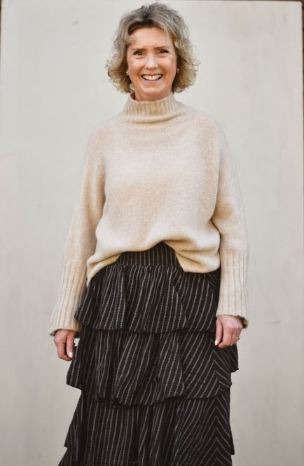 Hovedbilde Beige - Erica Strikkegenser