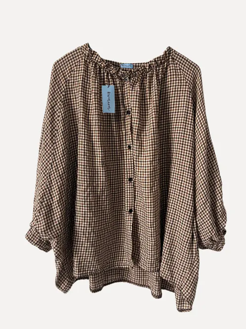 Hovedbilde Brun - Square Smooth Bluse